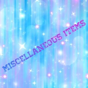 Miscellaneous Items